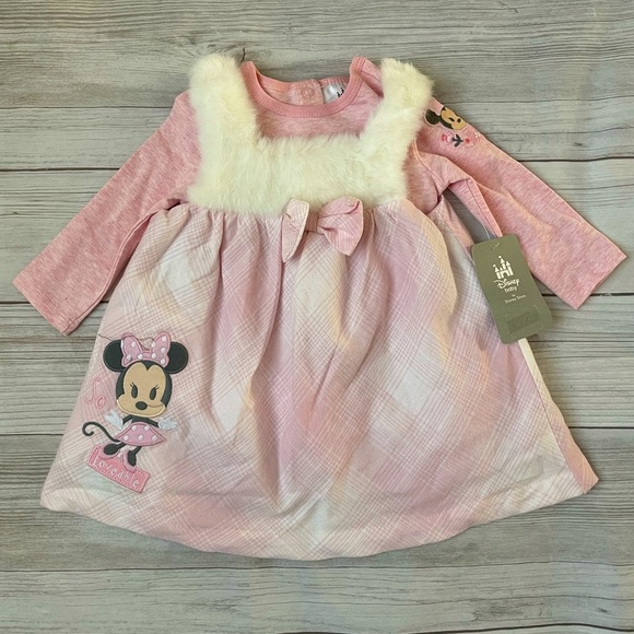 NEW! Disney Baby 2piece Minnie Mouse Dress - Picture 1 of 9